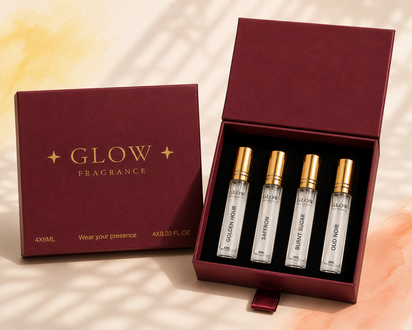 Aura Luxury Collection — 4 Perfume Sprays