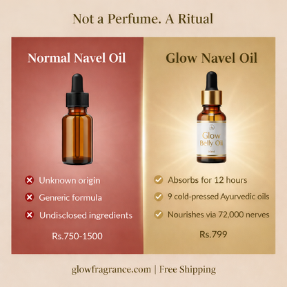 Glow Belly Oil | Navel Therapy-(Buy 1 Get 1 Free)