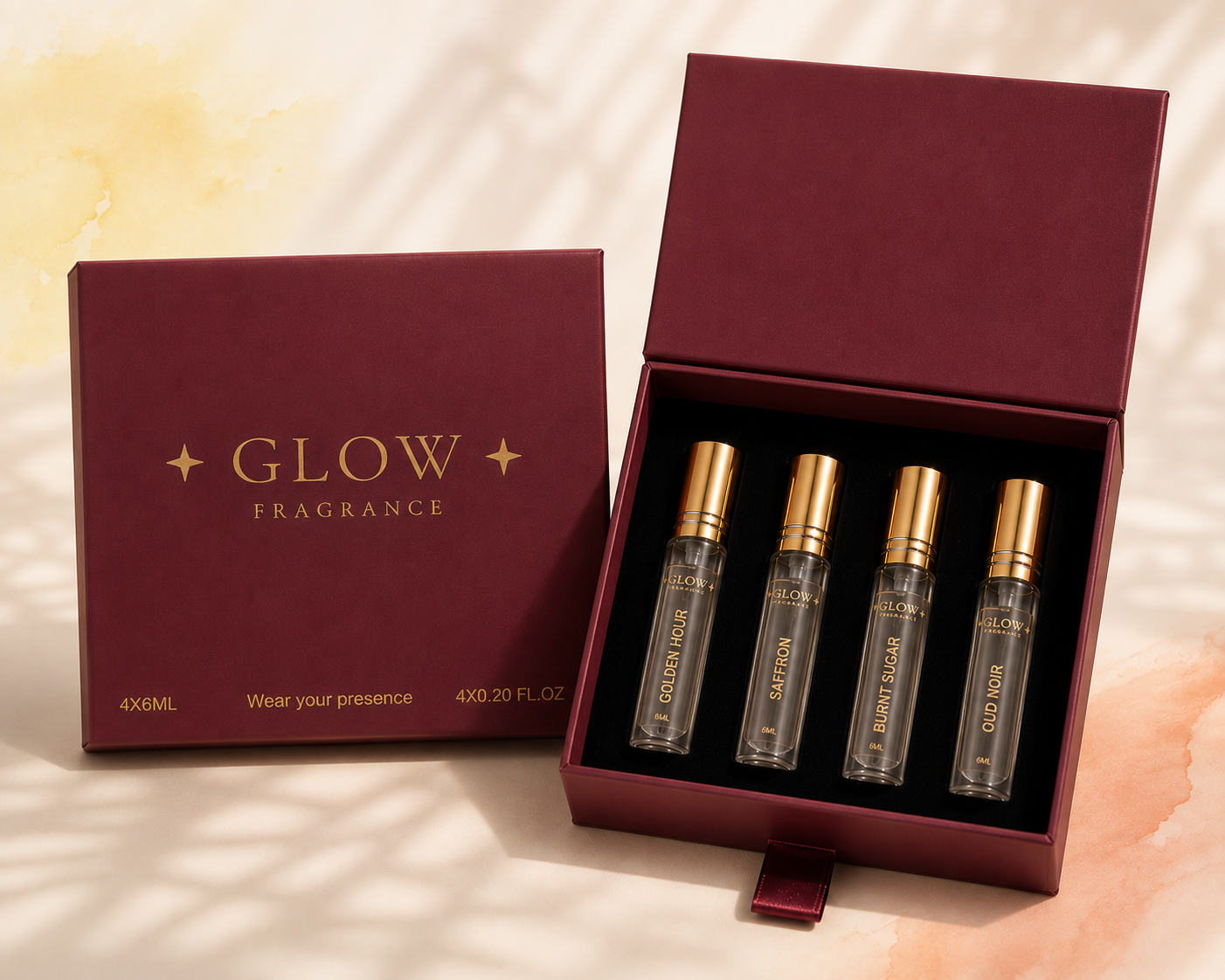Aura Luxury Collection — 4 Perfume Sprays