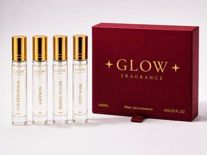 Aura Luxury Collection — 4 Perfume Sprays